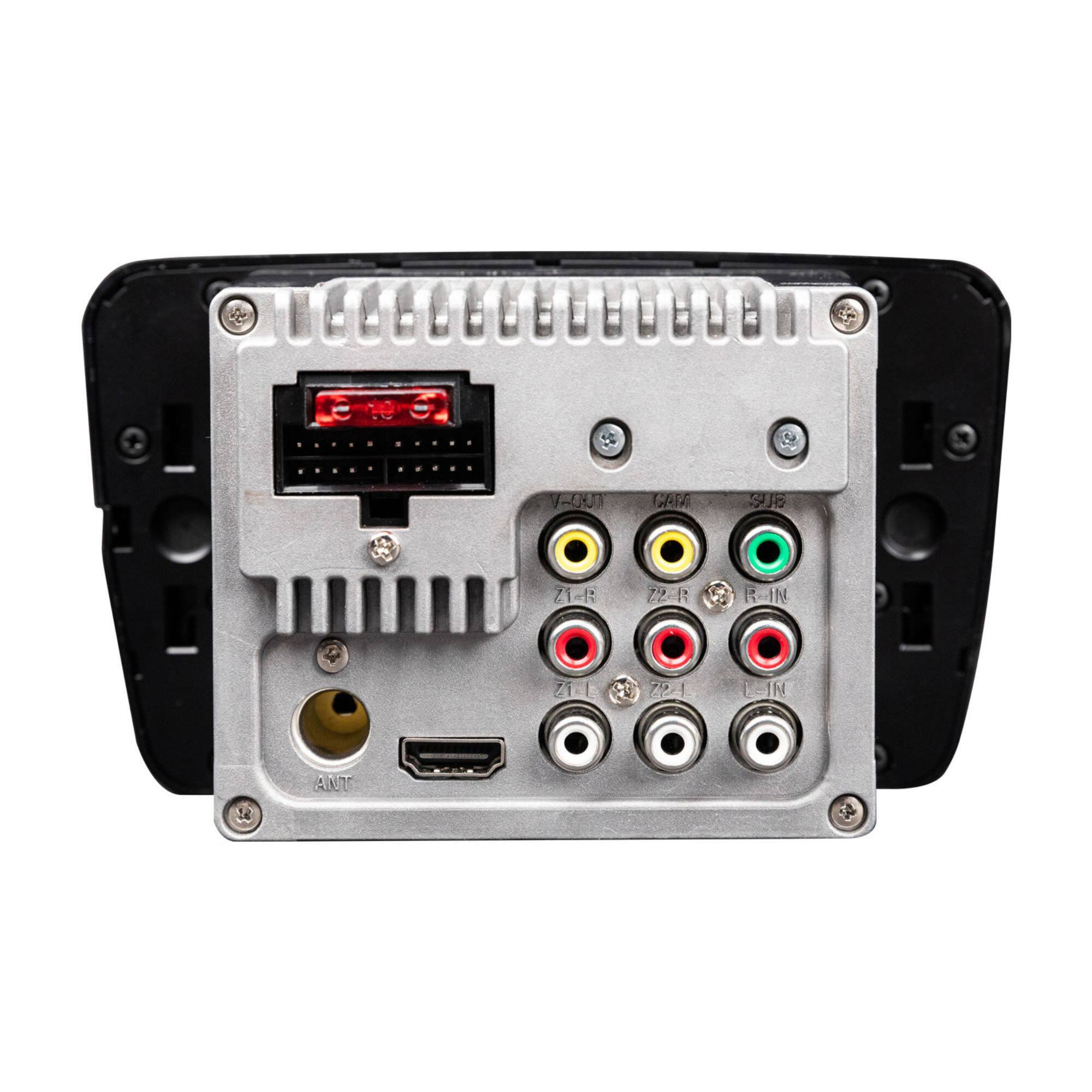 Sure, here is the corrected and grouped text from the image:

- V-OUT
- GND
- SHLD
- Z1-R
- Z2-R
- R-IN
- Z1-L
- Z2-L
- L-IN
- ANT
- USB
- ANT