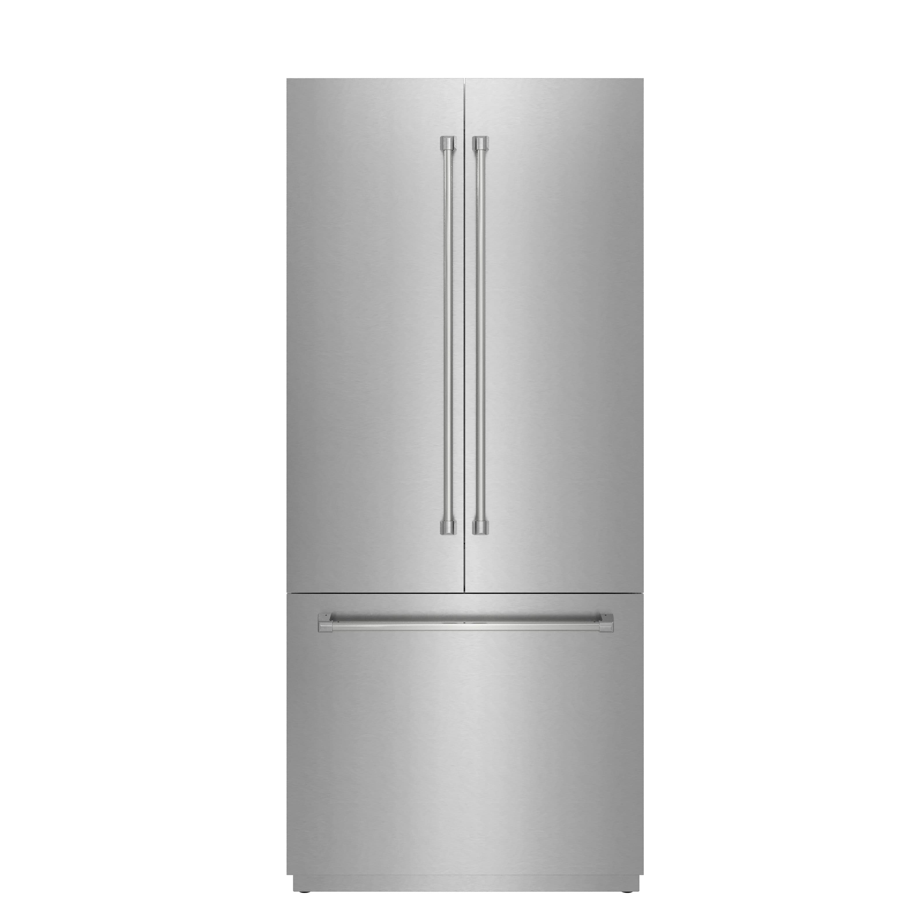 Thor Kitchen - 19.6-Cu. Ft. Built-In French Door Refrigerator - Stainless Steel - Front_Zoom