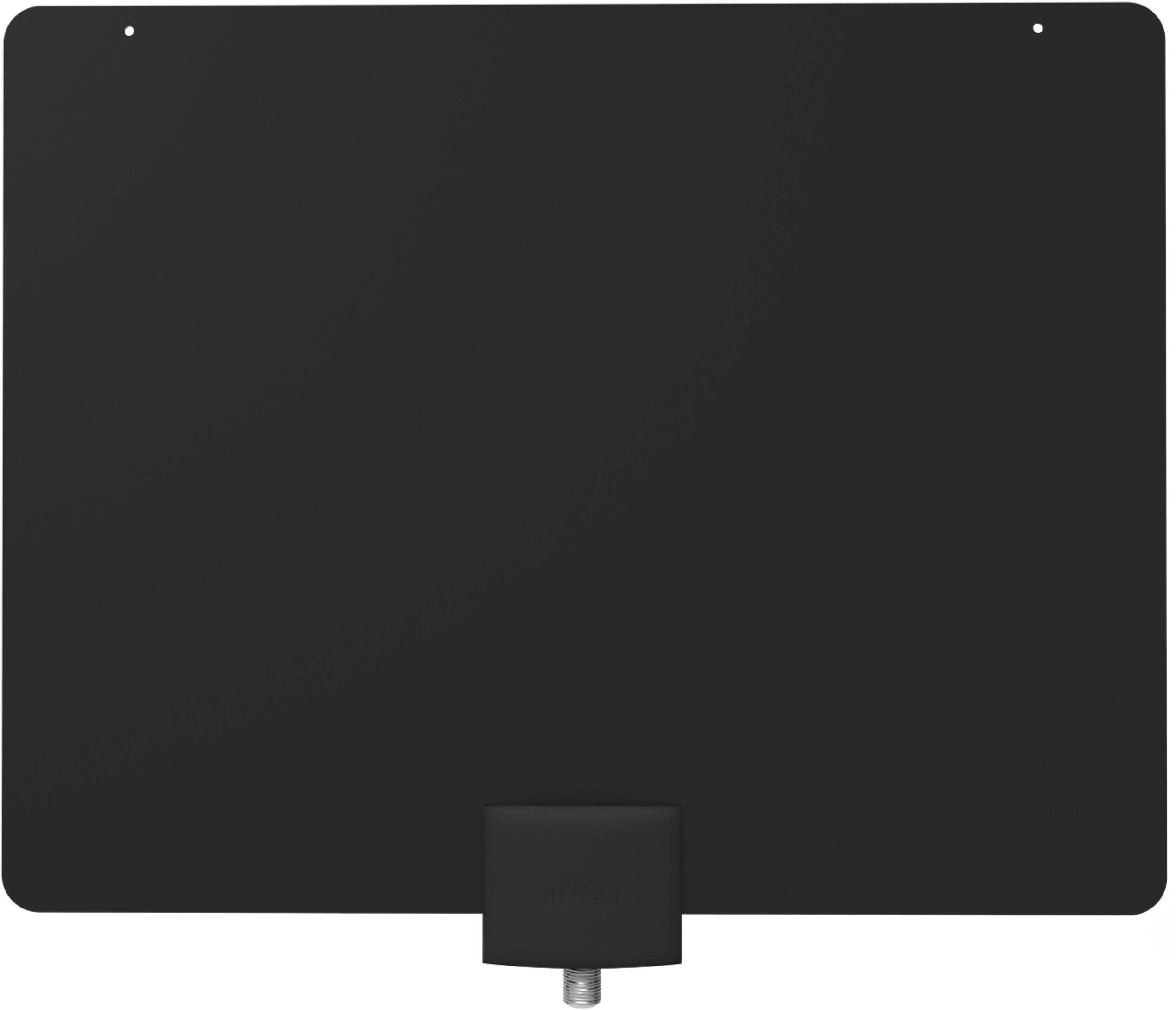 Alt View 15. Mohu - Leaf 50 Amplified Indoor HDTV Antenna with 60-Mile Range - Black/White.