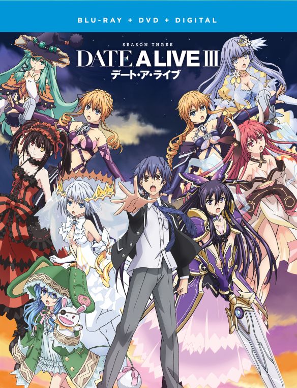 DVD Anime Date A Live Season 1+2+3+4 (1-46 End) + 2 OVA +3 Movies All  Region