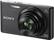 Left. Sony - DSC-W830 20.1-Megapixel Digital Camera - Black.