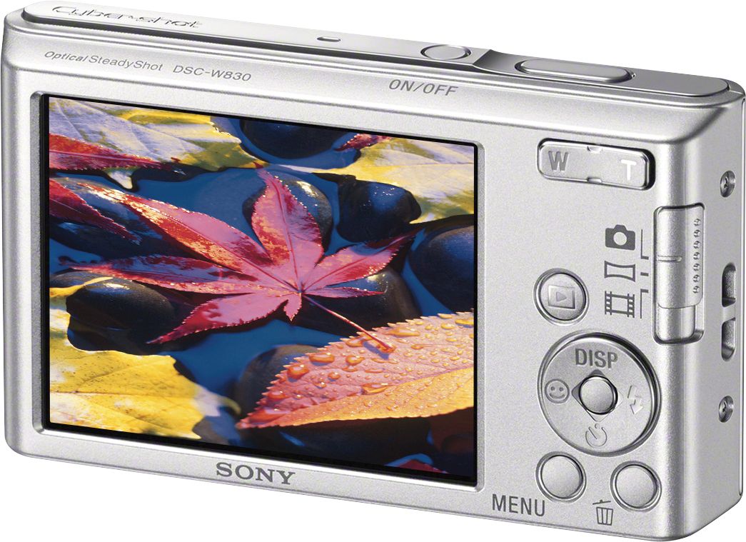 Best Buy: Sony DSC-W830 20.1-Megapixel Digital Camera Silver DSCW830