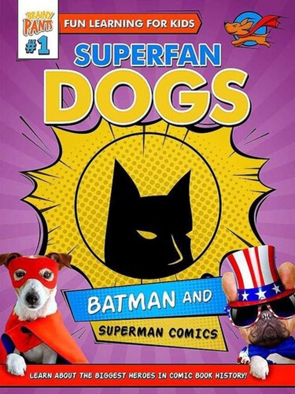 Superfan Dogs: Batman and Superman Comics [DVD] [2020]