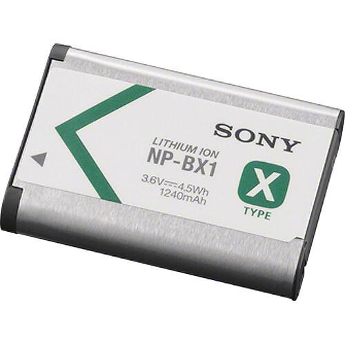 LITHIUM ION SONY NP-BX1 3.6V=4.5Wh 3.6V X 1240mAh 4.5Wh TYPE