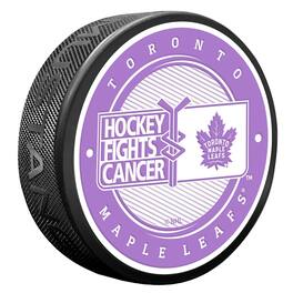 Mustang Drinkware - Toronto Maple Leafs Hockey Fights Cancer Puck - Multicolor