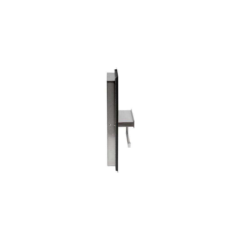 Alt View 1. Alfi - ALFI brand Brushed Stainless Steel Recessed Toilet Paper Holder Niche - Silver.