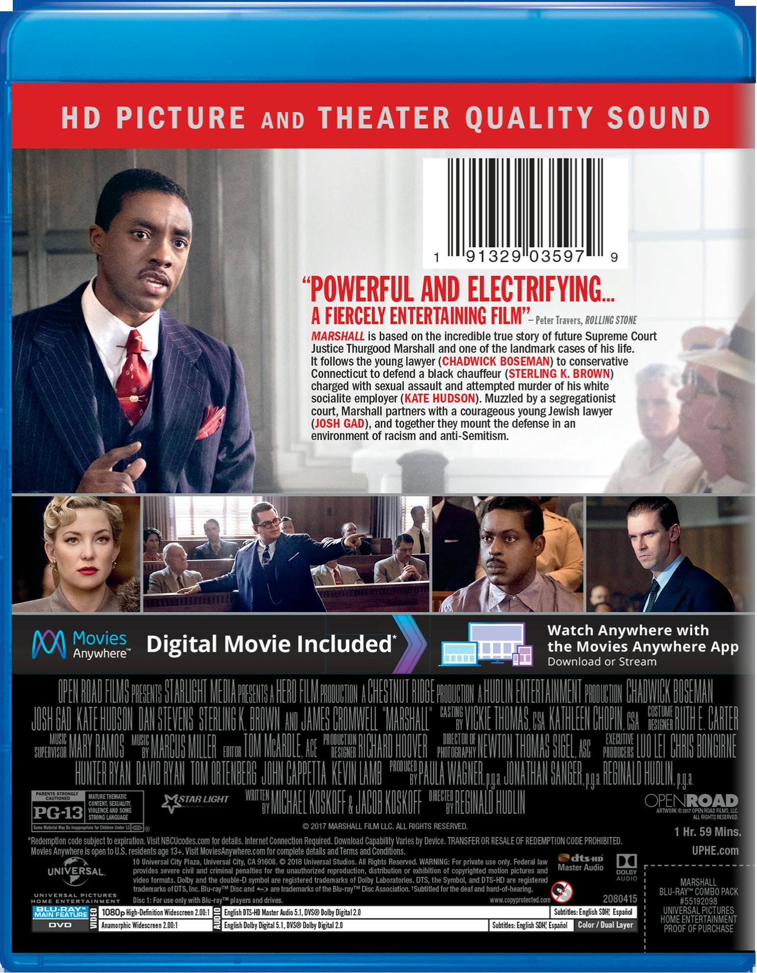Angle. Marshall (DVD + Digital) [Blu-ray].