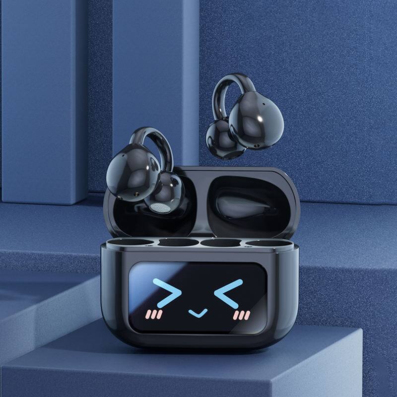 Alt View 8. PRIMEPLUS - M100 Wireless Earbuds – LED Touchscreen Case, Bluetooth 5.4, 40H Playtime, IPX7 Waterproof, Music & Game Mode - Black.