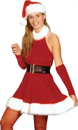 Rubies - Santa's Inspiration Costume Adult Medium - Red