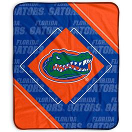 Pegasus - Florida Gators 50" x 60" Diamond Logo Fleece Blanket - Multicolor