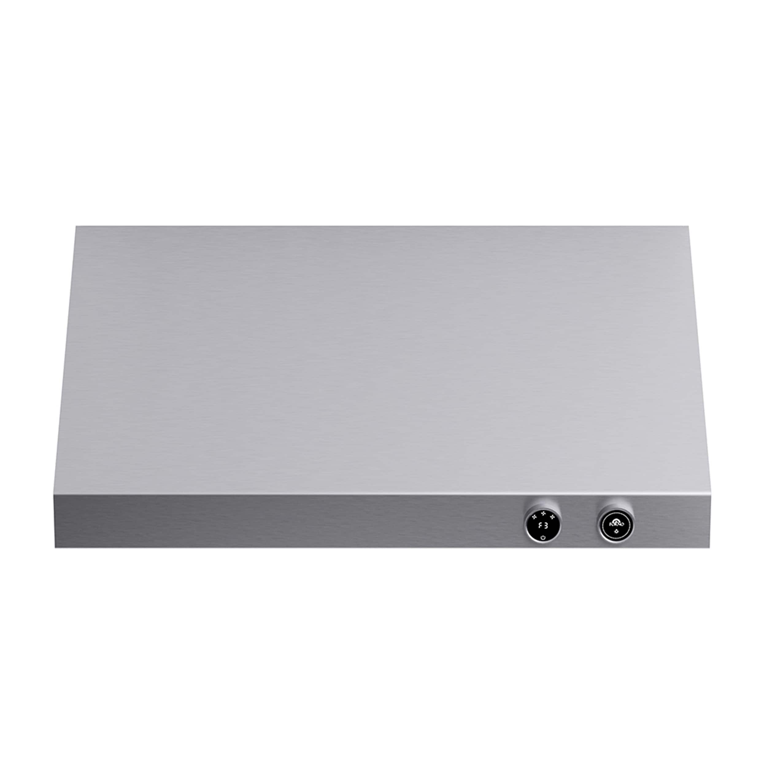 Forno Appliances - 36 inches - Externally Vented - Wall Range Hood - Silver - Front_Zoom