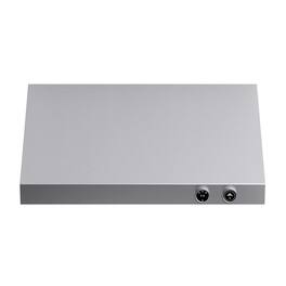 Forno Appliances - 36 inches - Externally Vented - Wall Range Hood - Silver