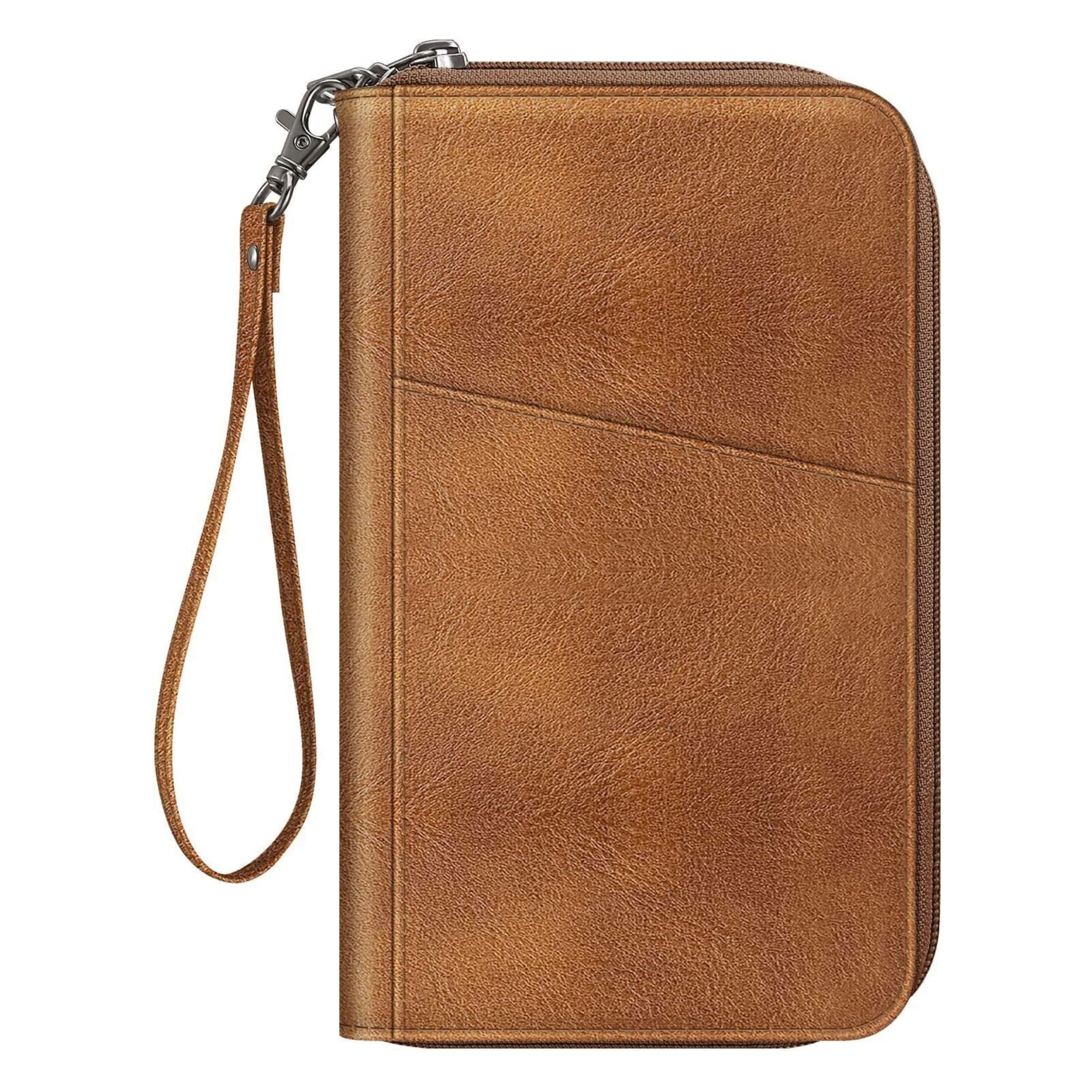 Kitcheniva - RFID Blocking Passport & Credit Cards Multi-Holder Wallet Organizer - Brown price history on PriceWatchPro