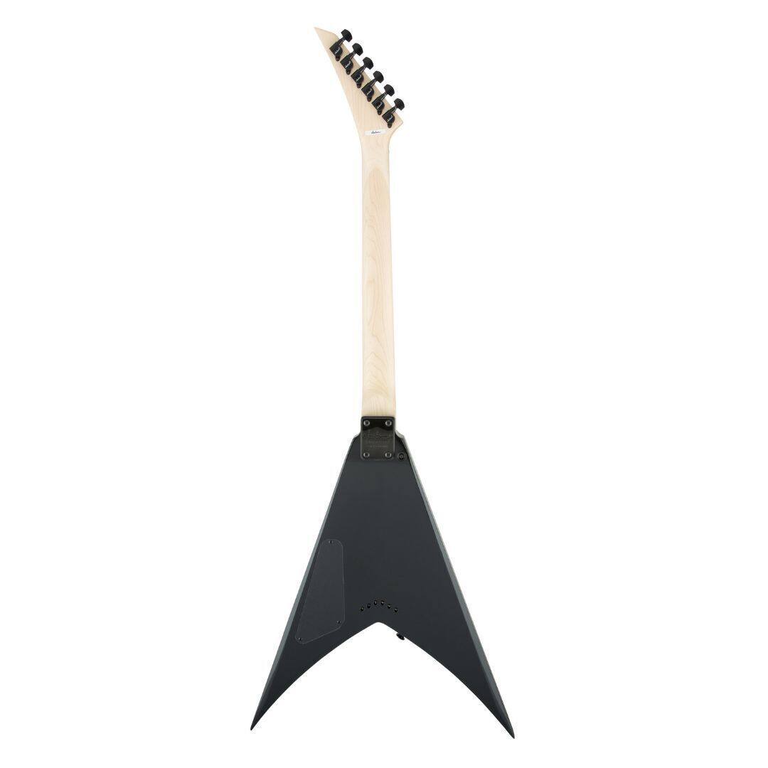 Left. Jackson - Jackson JS Series King V JS32T, Gloss Black Electric Guitar.