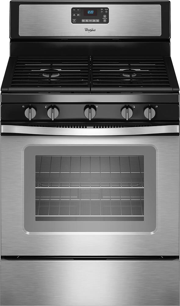 Best Buy Whirlpool 5.0 Cu. Ft. SelfCleaning Freestanding Gas