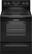 Front. Whirlpool - 5.3 Cu. Ft. Self-Cleaning Freestanding Electric Range - Black.