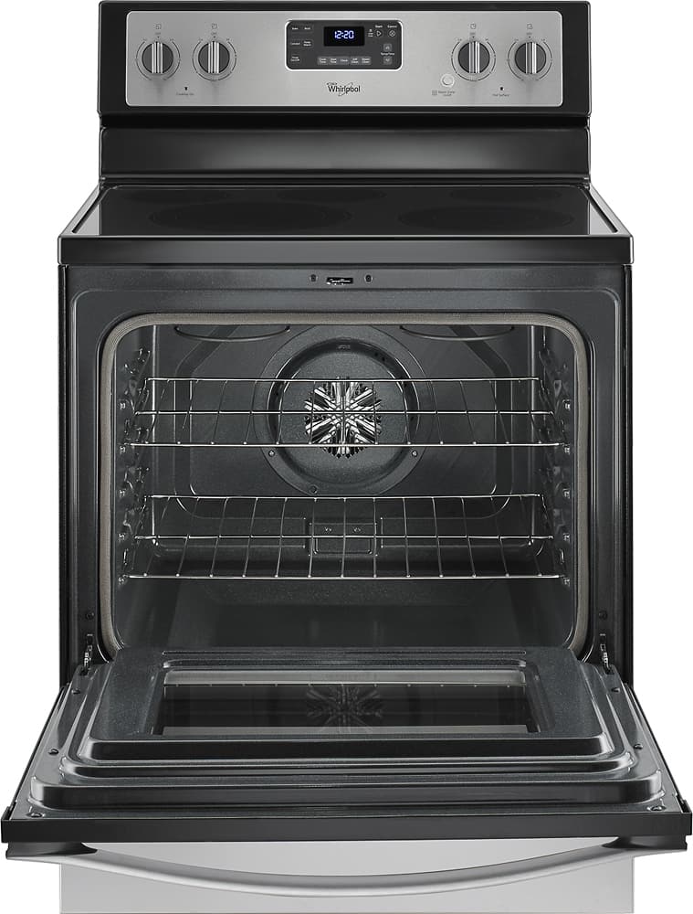 Best Buy: Whirlpool 5.3 Cu. Ft. Self-Cleaning Freestanding Electric ...