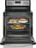 Alt View 2. Whirlpool - 5.3 Cu. Ft. Self-Cleaning Freestanding Electric Convection Range - Stainless steel.