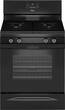 Whirlpool - 5.0 Cu. Ft. Self-Cleaning Freestanding Gas Range - Black - Larger Front