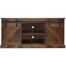 Front. Legends Furniture - TV Stand for Most TVs Up to 75" - Aged Whiskey.