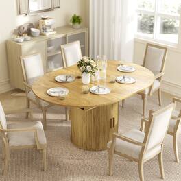 Homcom - Dining Table for 6 - Natural Wood