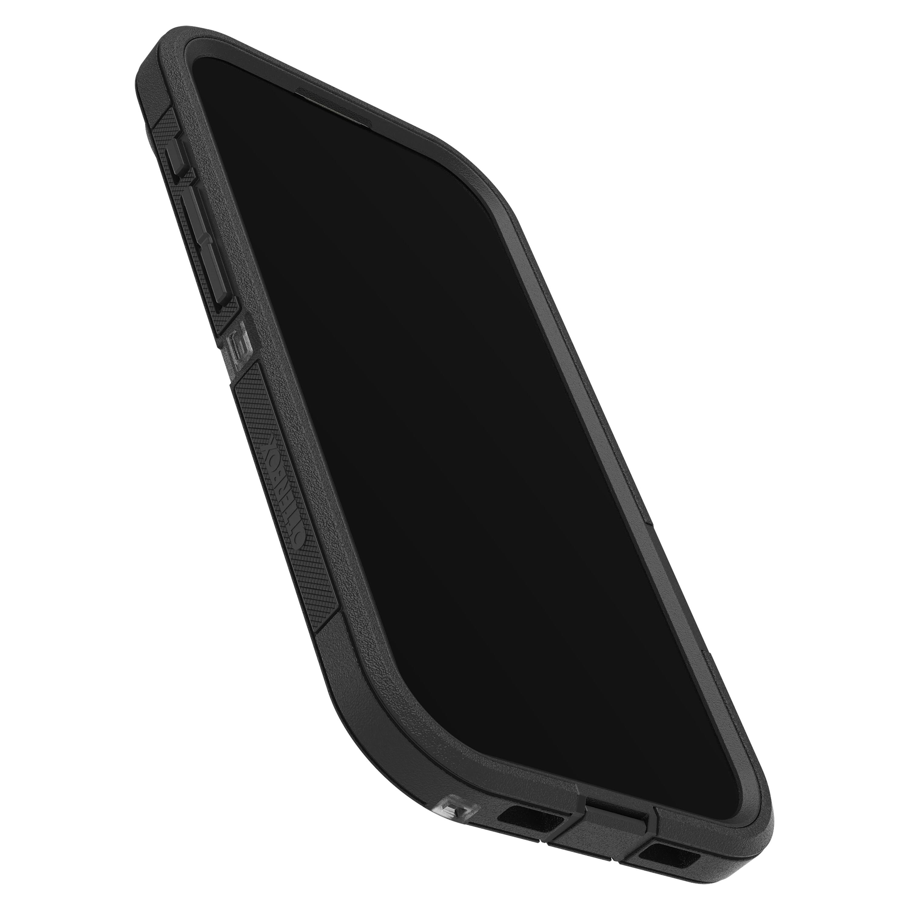 Left. OtterBox - Defender Series Pro XT Hard Shell for Apple iPhone Air - Black.