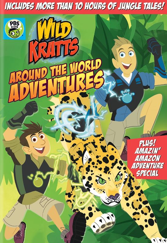 Wild Kratts: Around the World Adventures [3 Discs] [DVD]
