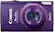 Front. Canon - PowerShot ELPH-340 16.0-Megapixel Digital Camera - Purple.
