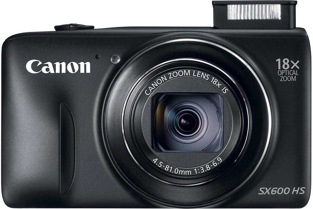 Neerduwen totaal operatie Canon PowerShot SX-600 16.0-Megapixel Digital Camera Black 9340B001 - Best  Buy