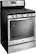 Angle. Whirlpool - 5.8 Cu. Ft. Self-Cleaning Freestanding Gas Convection Range - Stainless steel.