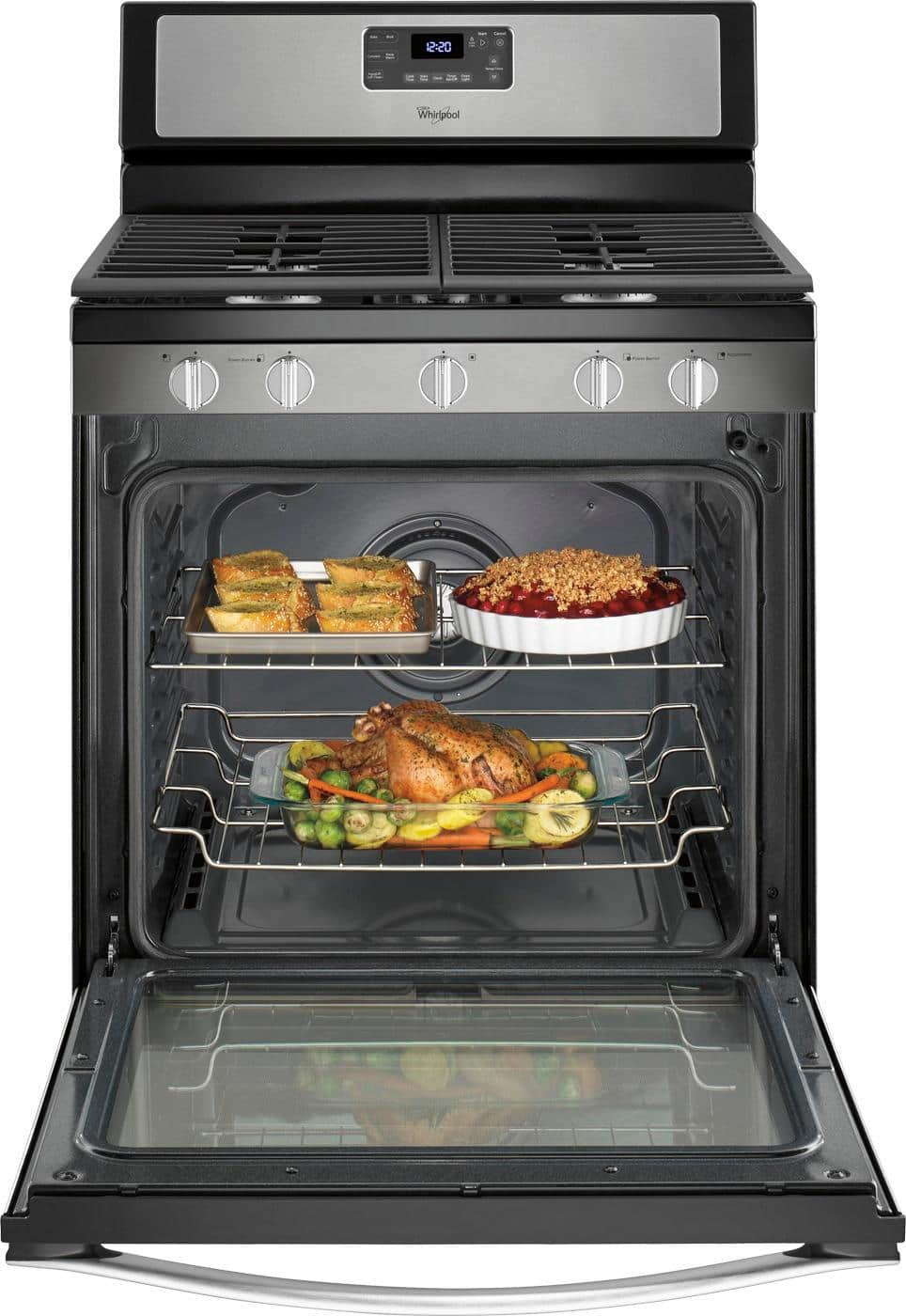 Best Buy: Whirlpool 5.8 Cu. Ft. Self-Cleaning Freestanding Gas ...