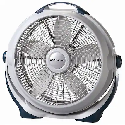 Front. Lasko - 20" Floor Fan - Gray.