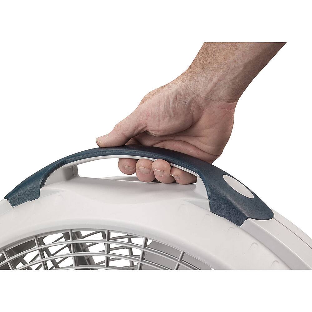Left. Lasko - 20" Floor Fan - Gray.