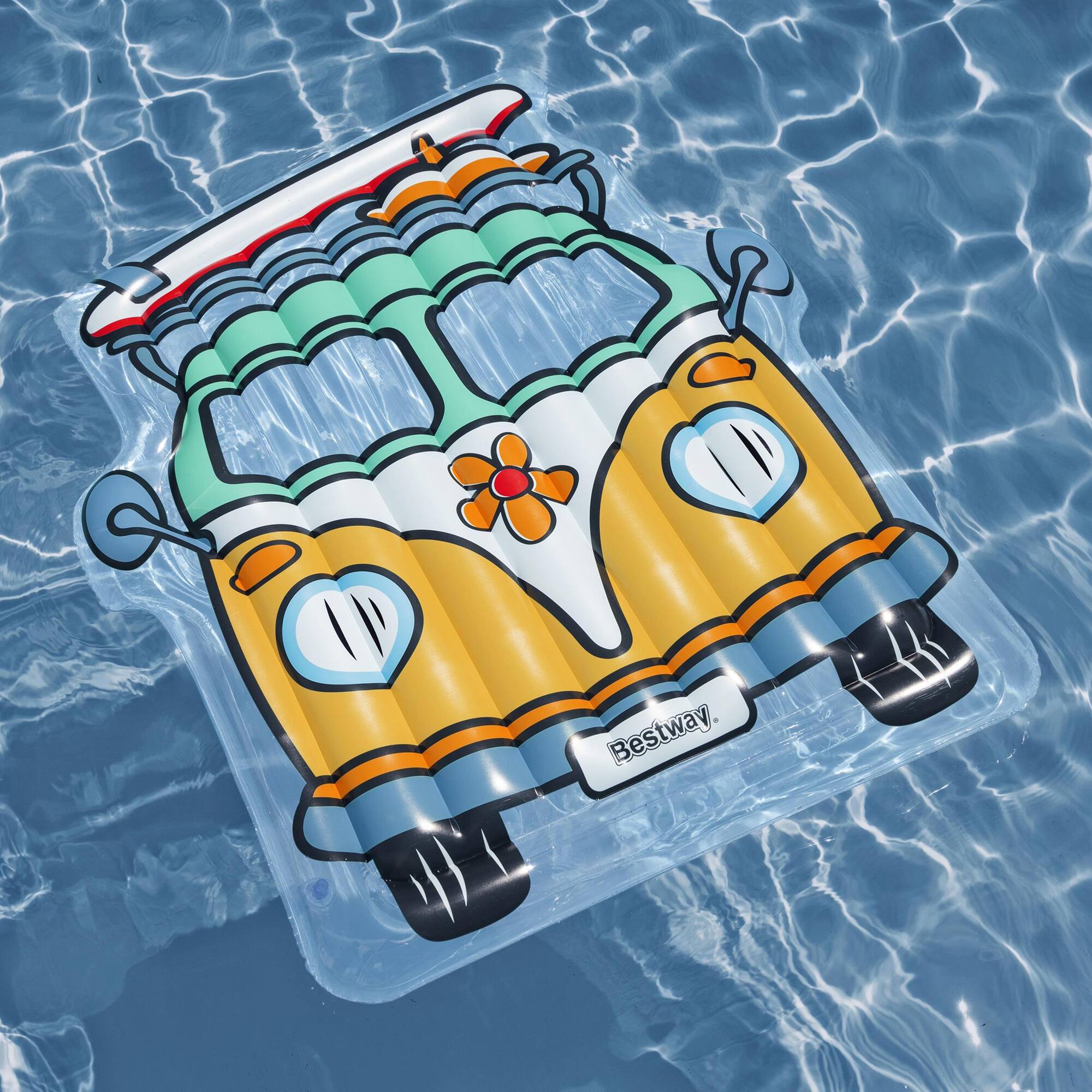Alt View 1. Bestway - Pool Float: Surfer Van.