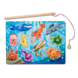 Melissa & Doug - Fishing Magnetic Puzzle Game - Multi