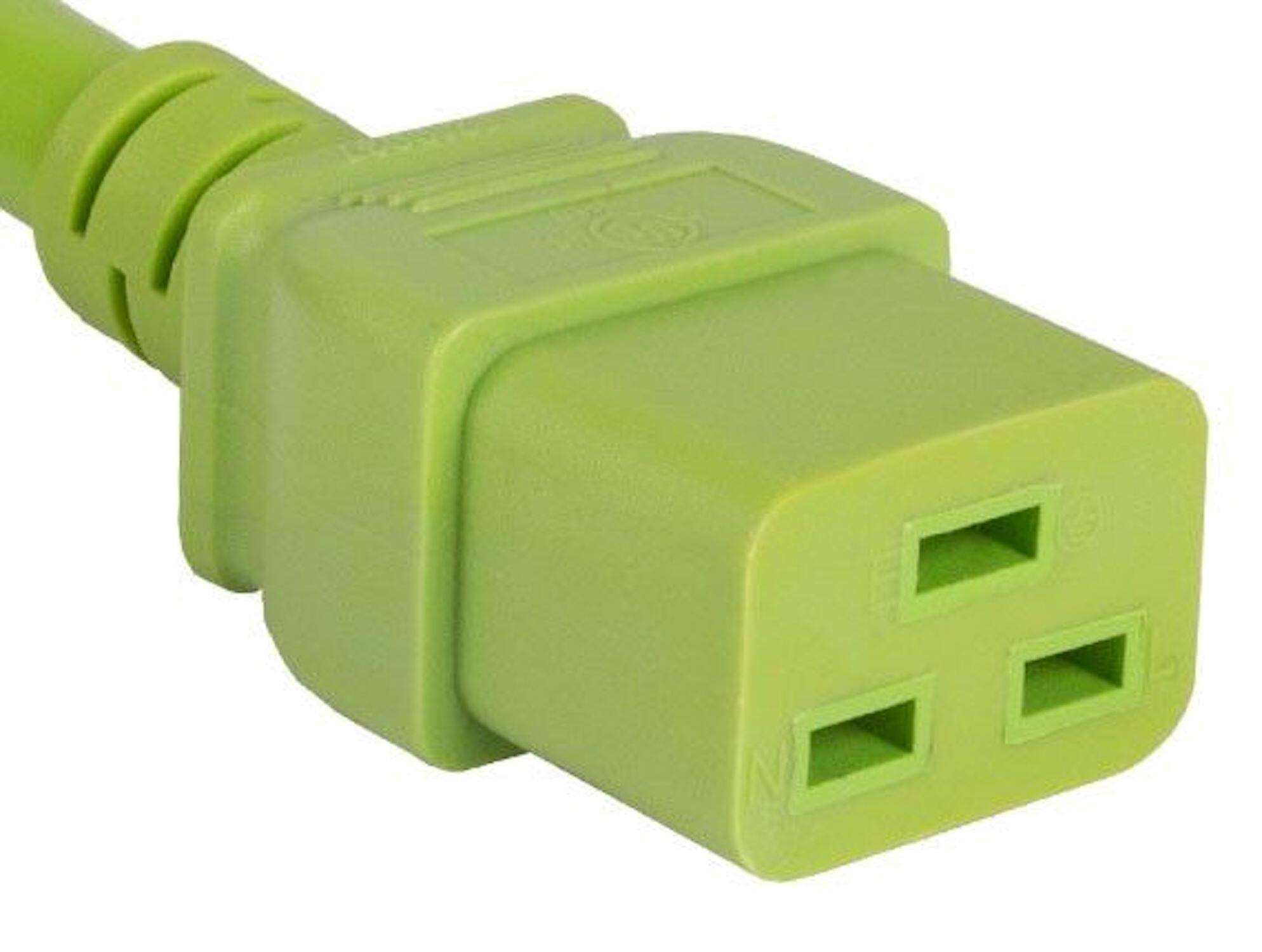 Sanoxy 6ft 12 AWG 20A 250V Heavy Duty Power Cord (IEC320 C20 to IEC320 ...