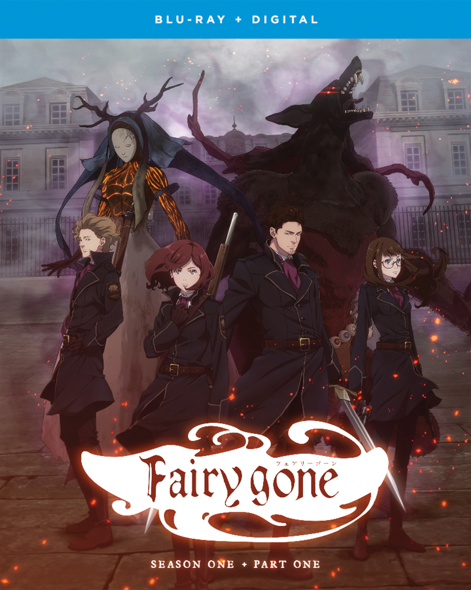 Fairy Gone (Season 1&2: VOL.1 - 24 End) ~ All Region ~ New ~ English  Version ~