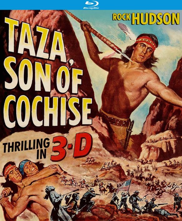 Taza: Son of Cochese [3D] [Blu-ray] [Blu-ray/Blu-ray 3D] [1954]