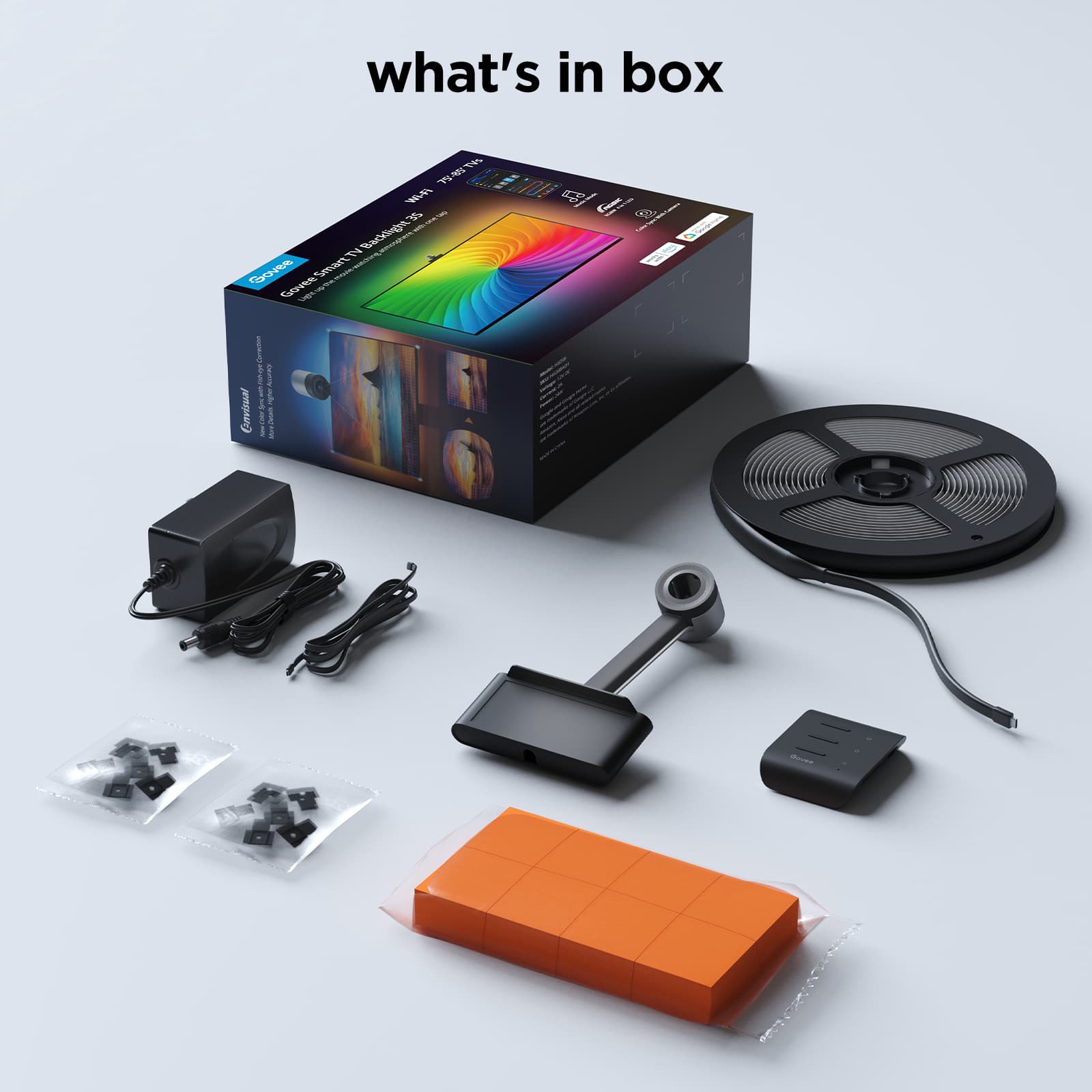 What's in the box: W 3 3 2 -thio\_ - N Becdligu e ra P% GoverSmertRE Smnert Goves PA - | Anes I I I I J