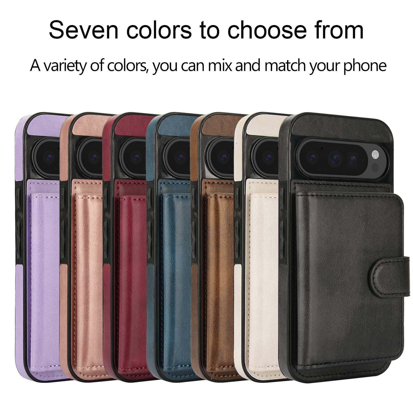 Seven colors to choose from

A variety of colors, you can mix and match your phone
