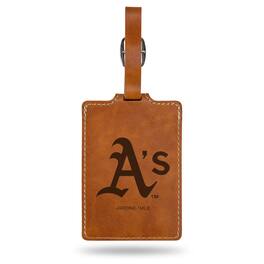 Jardine - Athletics Ultra Suede Luggage Tag - Brown