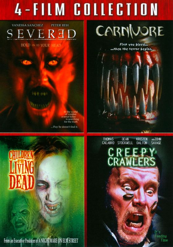  Severed/Carnivore/Children of the Living Dead/Creepy Crawlers [4 Discs] [DVD]