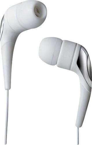 Front Standard. MEElectronics - SX-31 Earbud Headphones - White.