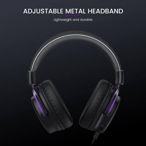 ADJUSTABLE METAL HEADBAND  
Lightweight and durable