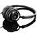 Left Standard. MEElectronics - HT-21 Closed-Type Headphones - Black.