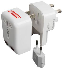 Digipower - World Travel USB Power Adapter - White