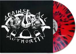 Against All Authority - 24 Hour Roadside Resistance - Red w/ Black Splatter - VINYL LP