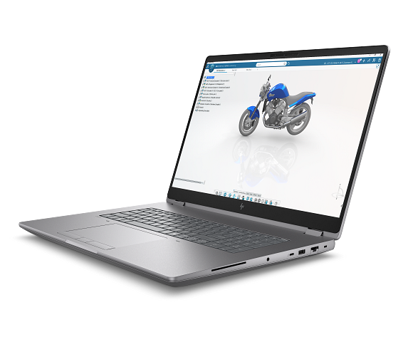 Left. HP - HP ZBook Fury G1i 18 Mobile Workstation PC with 3 Yr Warranty & Wolf Pro Security - C3FH0UA#ABA - Black.
