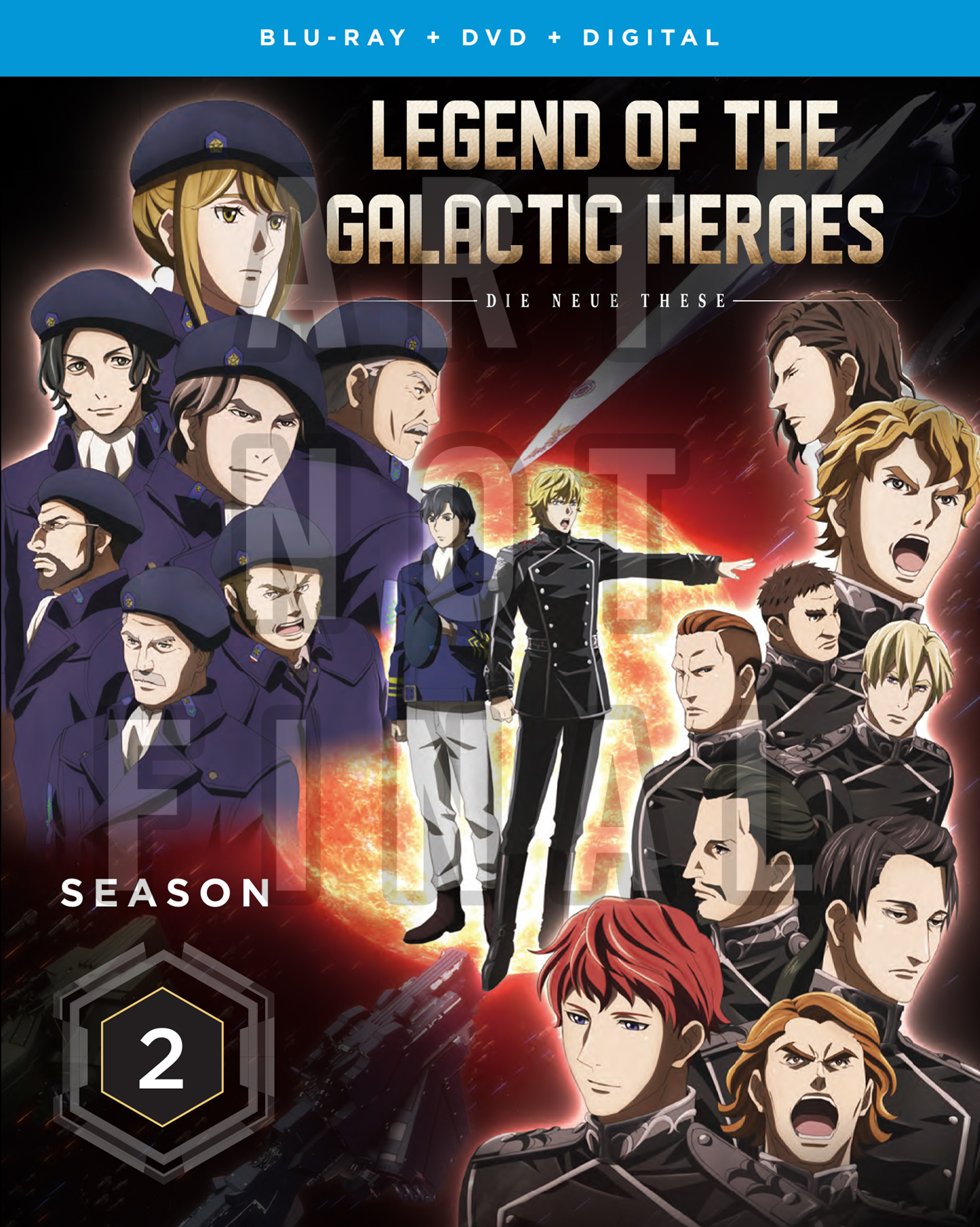 Legend of the Galactic Heroes: Die Neue These: Where to Watch and