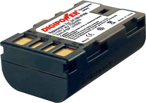 Front. Digipower - Lithium-Ion Battery for Select JVC Digital Cameras - Black.